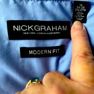 NWOT men’s light blue dress shirt​​